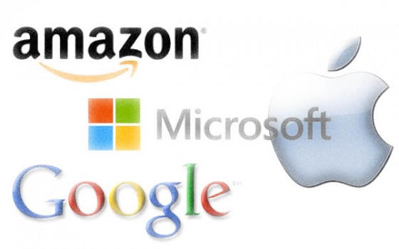 Microsoft vs. Google - marketcap war.