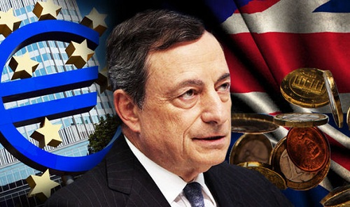 Investors will wait to hear from ECB's Draghi later on