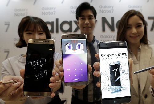 Samsung recovers from Note 7 scandal with huge profits